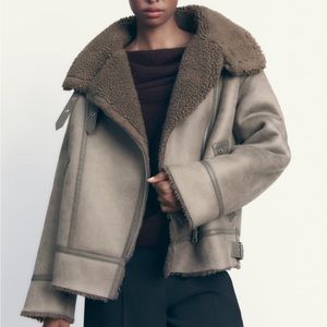 Zara Double Faced Jacket Small